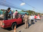 จุดตรวจคัดกรองเพื่อป้องกันการแพร่ระบาดเชื้อ Covid-19 ของ อบต
